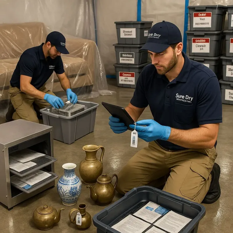 Content Protection and Restoration process in East Los Angeles, CA