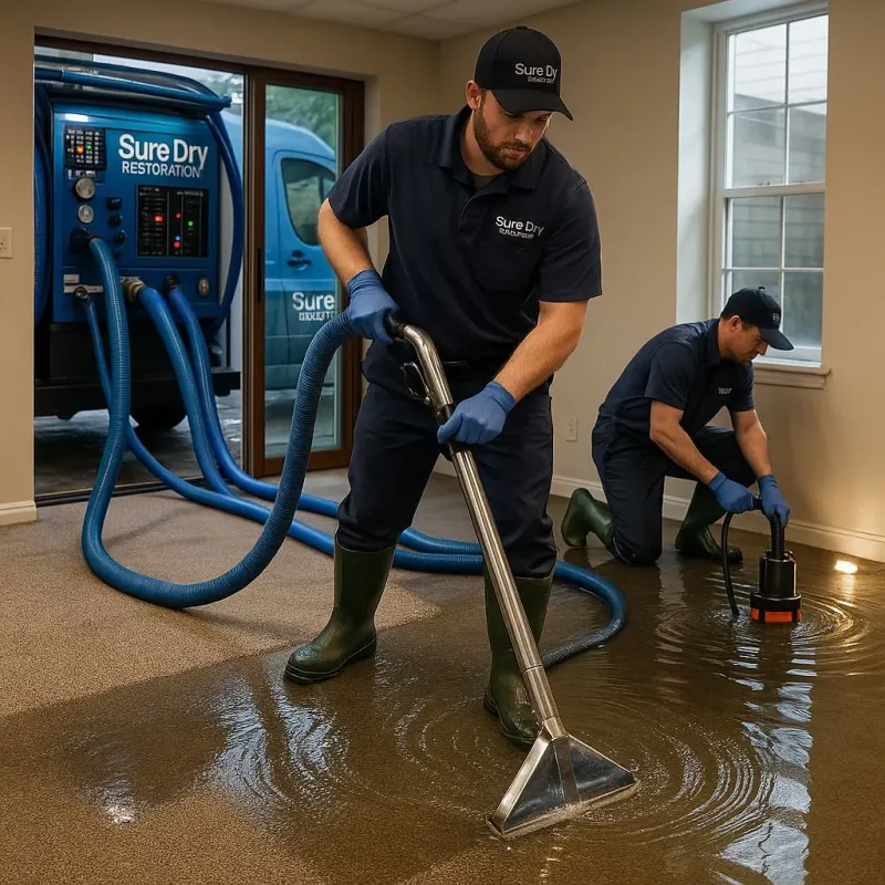 Water Extraction and Removal process in East Los Angeles, CA
